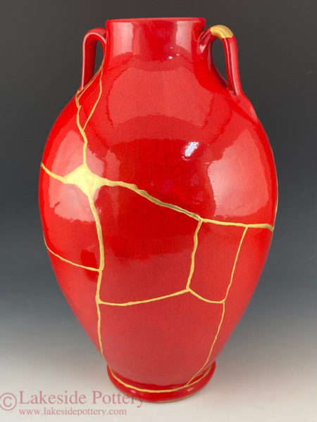 Kintsugi Vase - After - Side 2